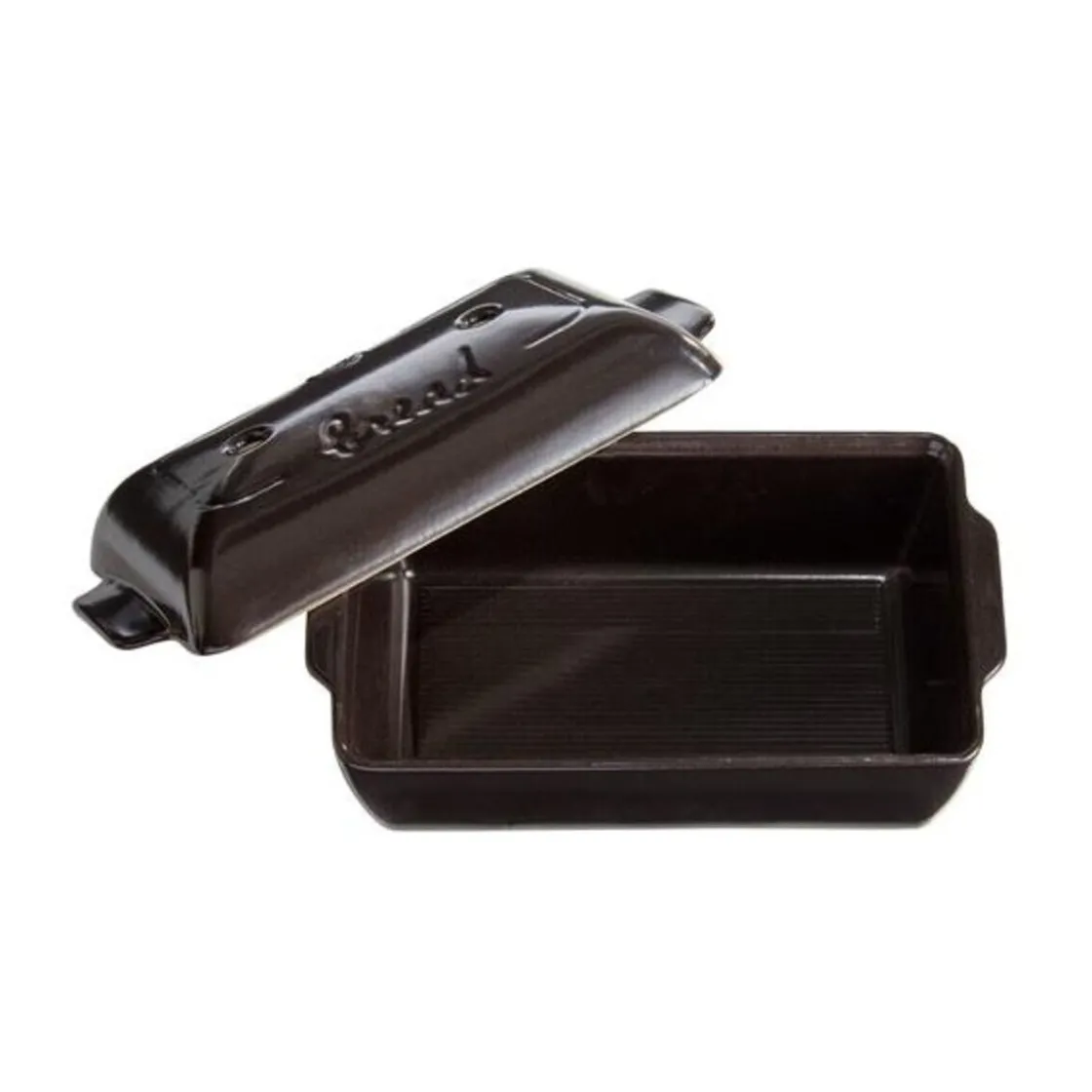 Emile Henry Brotform 2-tlg. Fusain