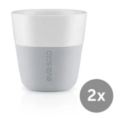 Espressotassen<Eva Solo 2 Espresso-Becher 0,08l Marble grey