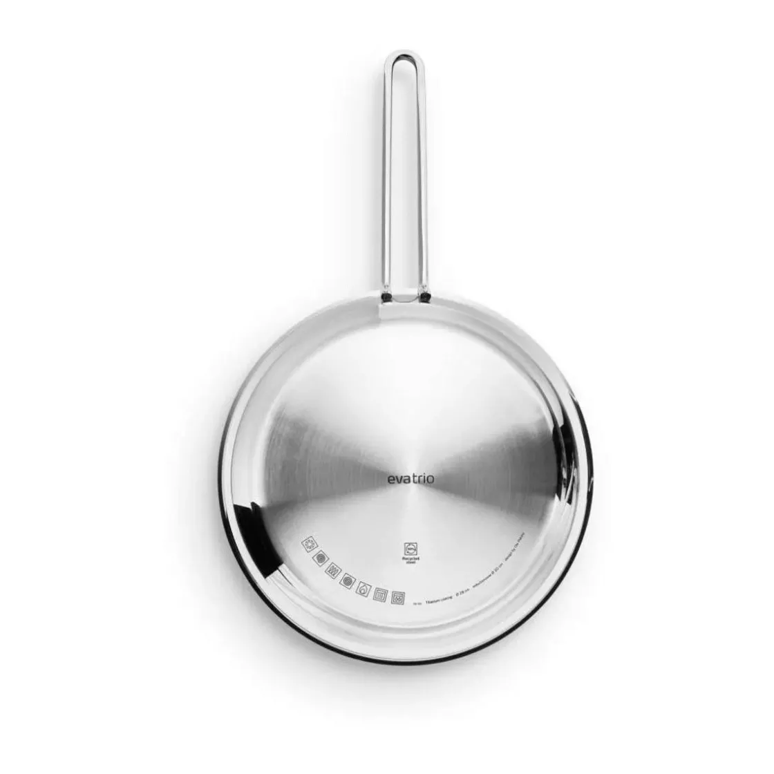 Eva Solo Bratpfanne Edelstahl 28cm Slip-Let® Laser Titanium