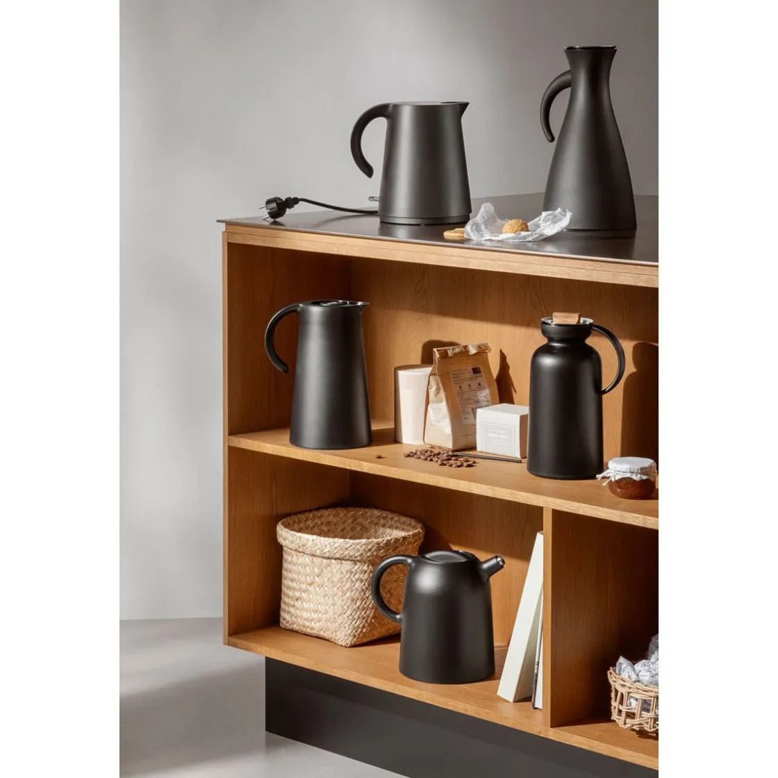 Thermoskannen|Halloween<Eva Solo Isolierkanne 1,0 l Thimble schwarz