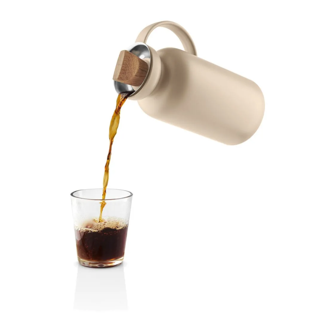 Thermoskannen|Muttertag<Eva Solo Isolierkanne 1l -- Silhouette Beige ~