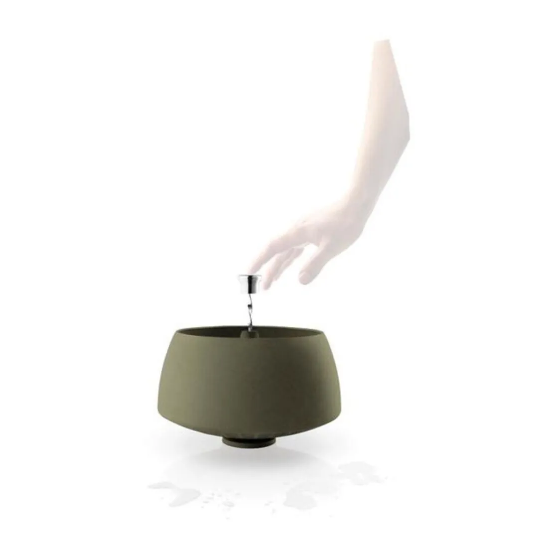 Messer & Co. Entdecken|Salat Zubehör<Eva Solo Salatschleuder 24 cm Green tool grün