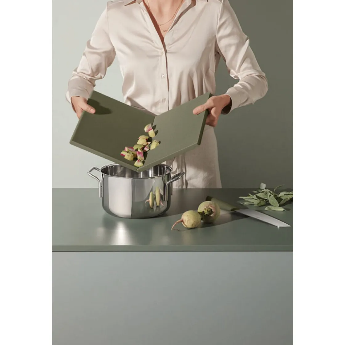 Messer & Co. Entdecken|Schneidebretter Aus Kunststoff<Eva Solo Schneidebrett Green tool DoubleUp