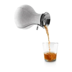 Teekannen|Teekannen<Eva Solo Teezubereiter 1l hellgrau woven