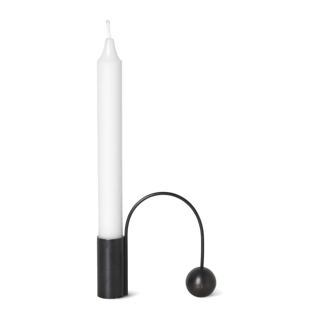Weihnachtskerzen<ferm LIVING Kerzenhalter 11 cm Balance schwarz