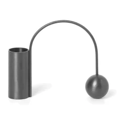 Weihnachtskerzen<ferm LIVING Kerzenhalter 11 cm Balance schwarz