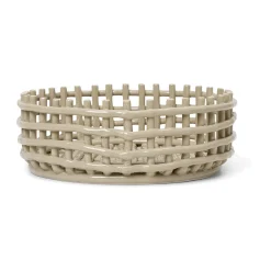 Bestseller|Weihnachten<ferm LIVING Korb 29 cm kaschmir