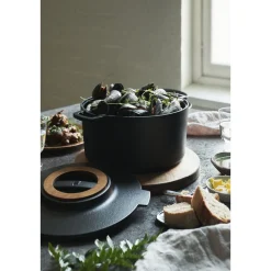 Fiskars Kasserolle 6,0 l Norden schwarz