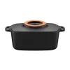 Weihnachten|Töpfe<Fiskars Kasserolle 5,0 l Norden schwarz