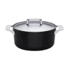Töpfe|Kochwelt Entdecken<Fiskars Kasserolle mit Deckel 3,5 l Rotisser schwarz