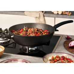 Pfannen|Kochwelt Entdecken<Fissler Wok 32 cm Adamant anthrazit