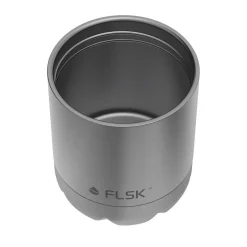 Trinkflaschen<FLSK Isolierflasche mit Becher 0,7 l edelstahl