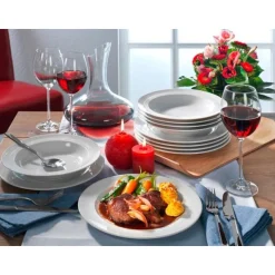 Suppenteller<Friesland Suppenteller 23 cm Jeverland Weiß