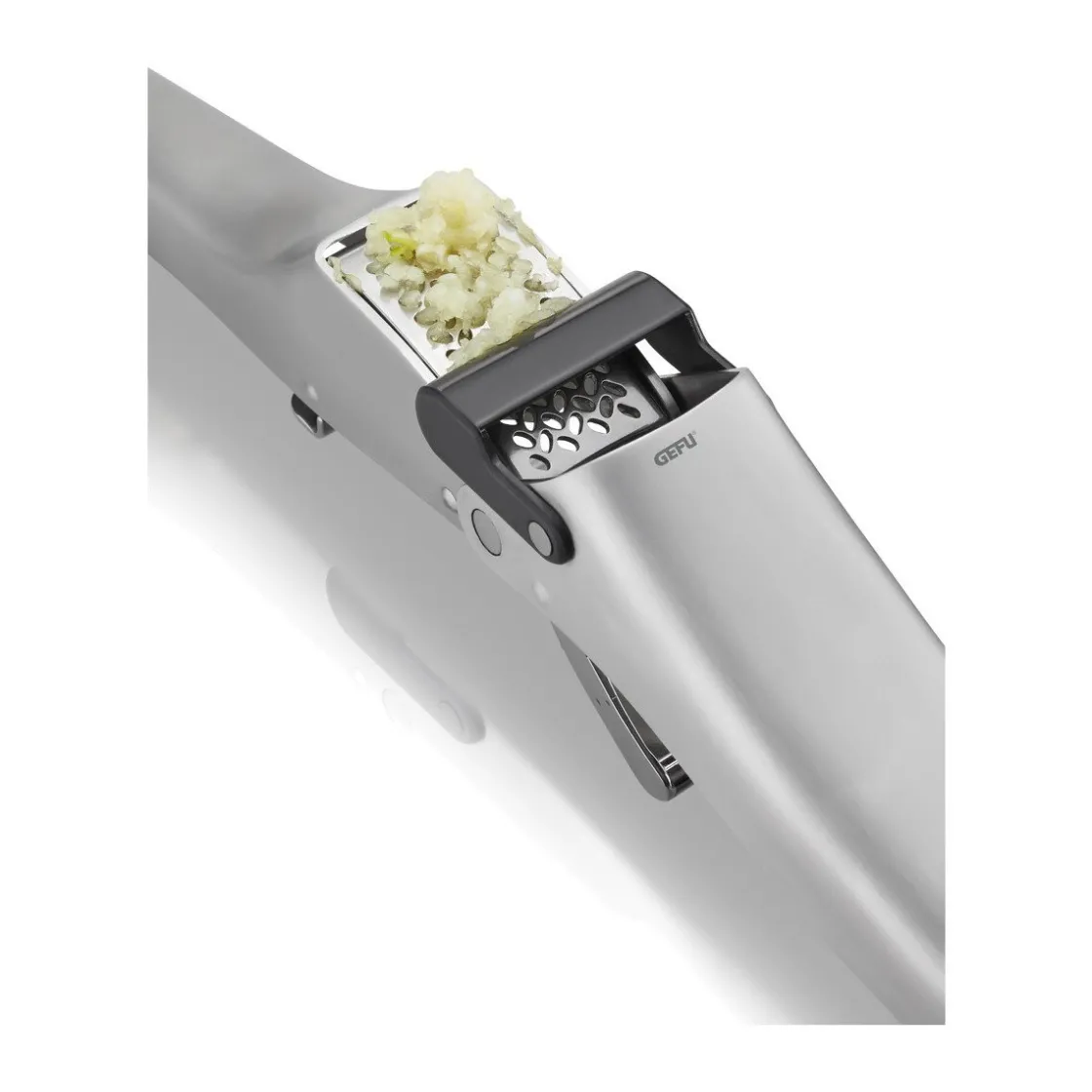 Gefu Knoblauchpresse Garlico 20 cm silber