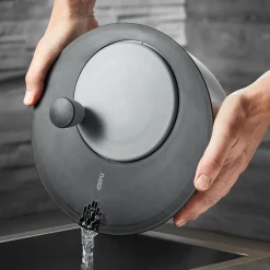 Salat Zubehör<Gefu Salatschleuder 3,0 l Rotare edelstahl