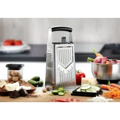 Fermentieren<Gefu Vierkantreibe V-Cut 28 cm silber