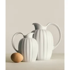 Georg Jensen Sahnekännchen 0,5 l Bernadotte weiß