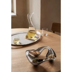 Schalen|Antipasti Geschirr<Georg Jensen Schale 27 cm Cobra edelstahl