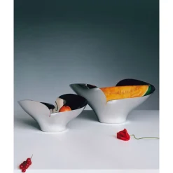 Georg Jensen Schale 35x26 cm Bloom edelstahl