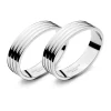 Muttertag|Weihnachten<Georg Jensen Serviettenringe 2er-Set Bernadotte edelstahl