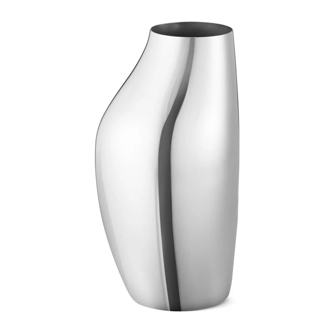 Weihnachten|Tischdeko Weihnachten<Georg Jensen Vase 27 cm Sky edelstahl