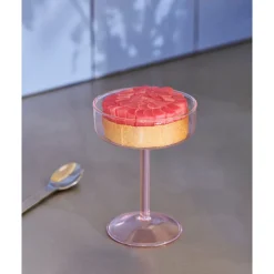 Hay Coupé-Glas 2er-Set Tint klar/grün