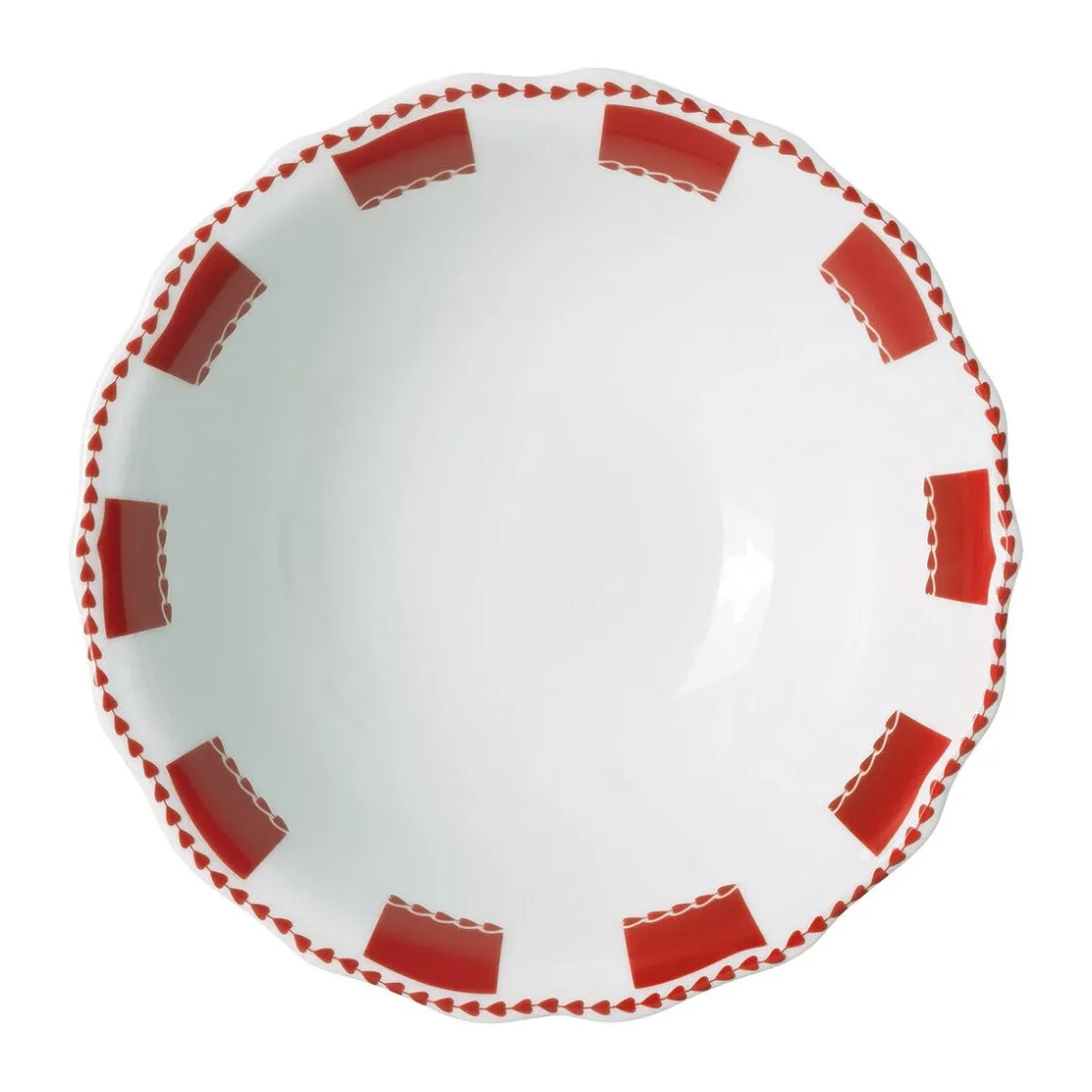 Weihnachten|Schüsseln<Hutschenreuther Bowl 17 cm Christmas Love Red