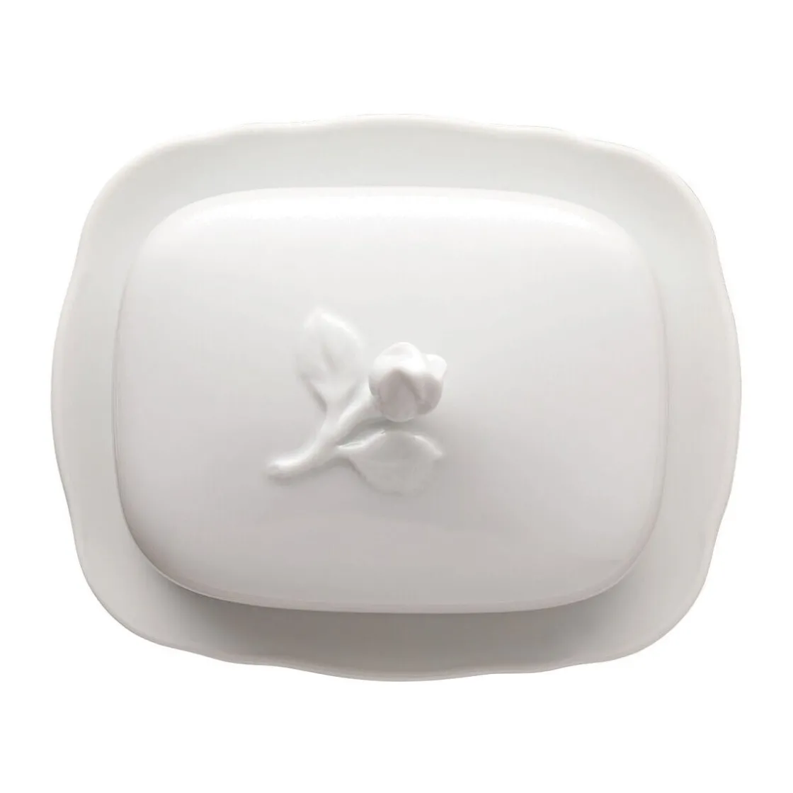 Hutschenreuther Butterdose Maria Theresia Weiss