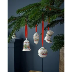 Hutschenreuther Porzellanglocke 8 cm Sammeledition Weihnachten Weihnachtsglocke 2023