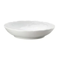 Dessertteller<Hutschenreuther Schale flach 16 cm Baronesse weiss