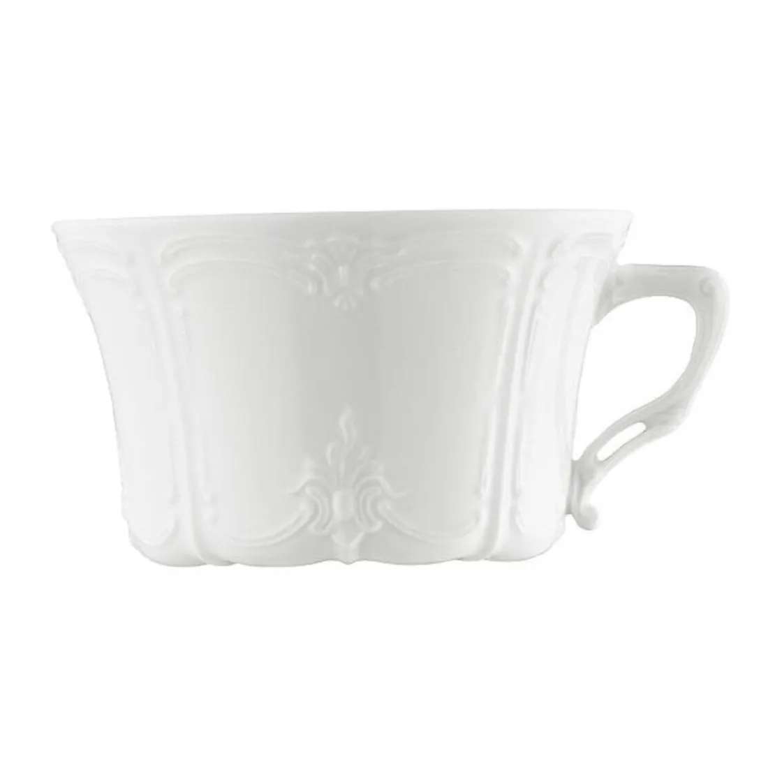 Hutschenreuther Tee-Obertasse Baronesse Weiss