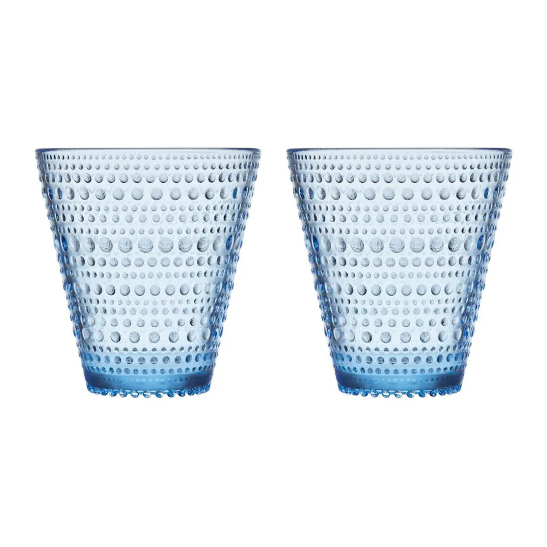 Saftgläser<Iittala 2er Set Trinkglas 30cl Kastehelmi aqua