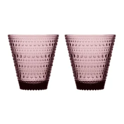 Iittala Glas 2er-Set Kastehelmi violett