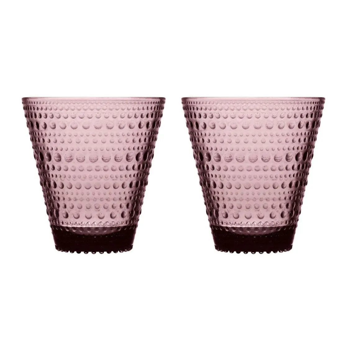 Iittala Glas 2er-Set Kastehelmi violett
