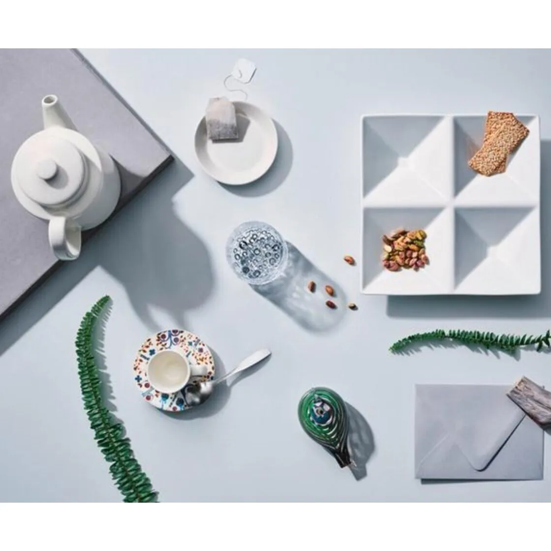 Kaffeeuntertassen<Iittala Kaffee-Untertasse 15 cm Teema weiß