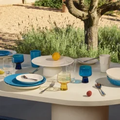 Servierplatten<Iittala Teller 18 cm Solare weiß