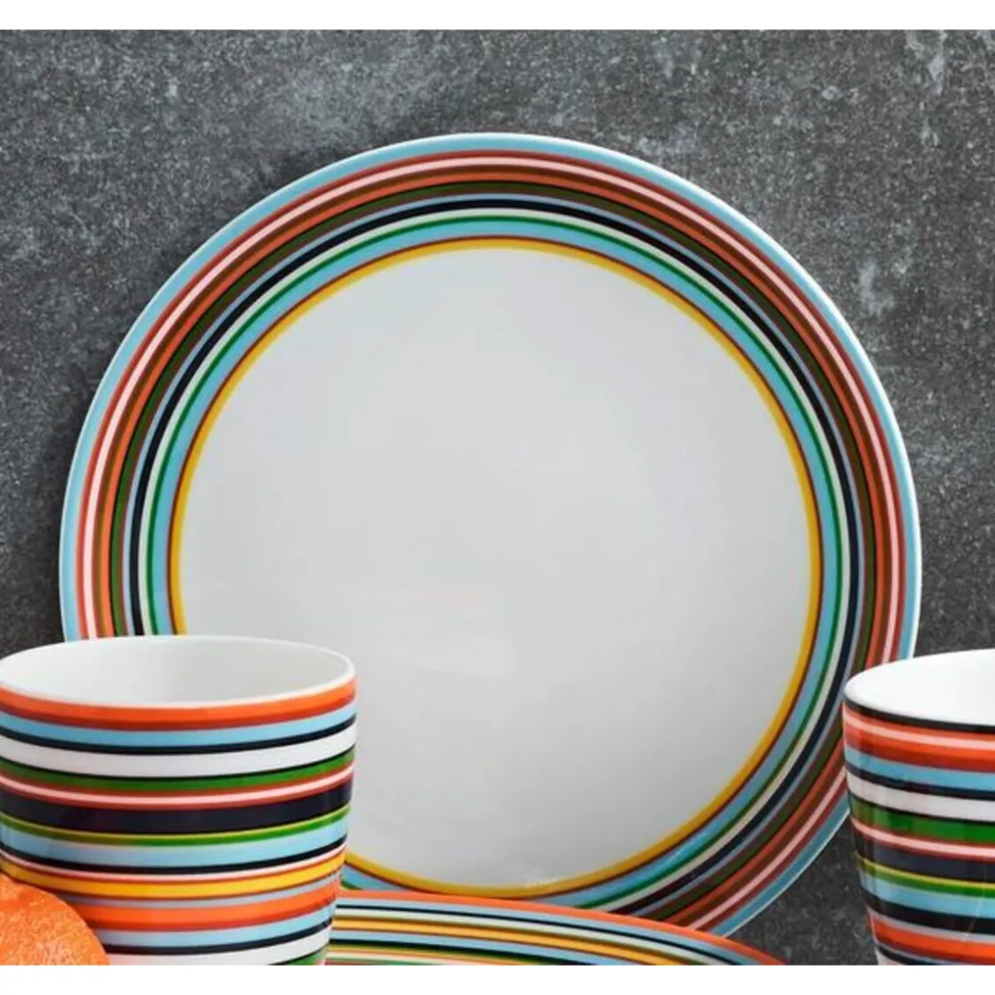 Frühstücksteller<Iittala Teller 20 cm Origo orange