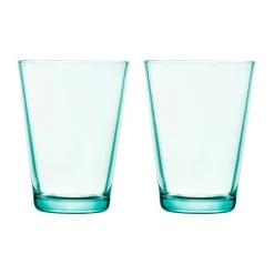 Iittala Trinkglas 2er-Set 0,4 l Kartio Wassergrün