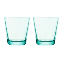 Becher<Iittala Trinkglas 2er-Set 0,21 l Kartio Wassergrün