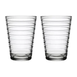 Spargel Zubehör<Iittala Trinkglas 2er-Set 0,33 l Aino Aalto Klar