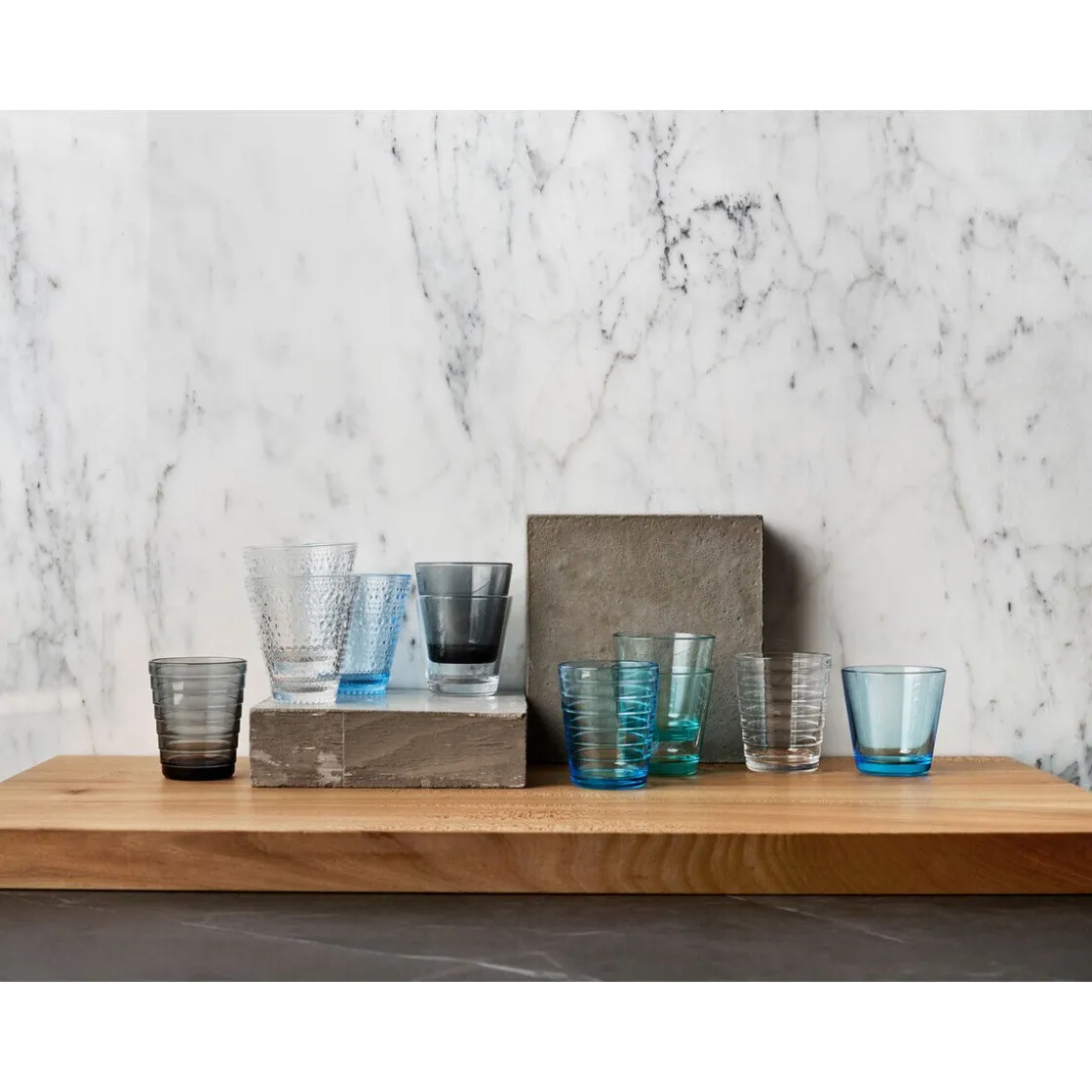 Spargel Zubehör<Iittala Trinkglas 2er-Set 0,33 l Aino Aalto Dark Grey