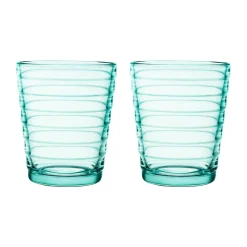 Iittala Trinkglas 2er-Set 0,22 l Aino Aalto Wassergrün