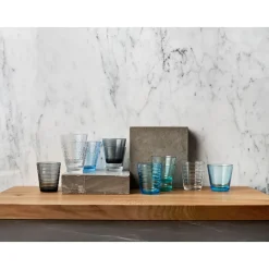 Iittala Trinkglas 2er-Set 0,22 l Aino Aalto Wassergrün