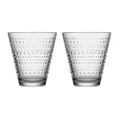 Iittala Trinkglas 2er-Set Kastehelmi klar