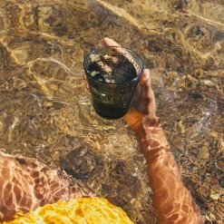 Iittala Trinkglas 2er-Set Kastehelmi dark grey