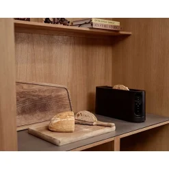 Jacob Jensen Toaster Long Slot 41x11x20 cm schwarz