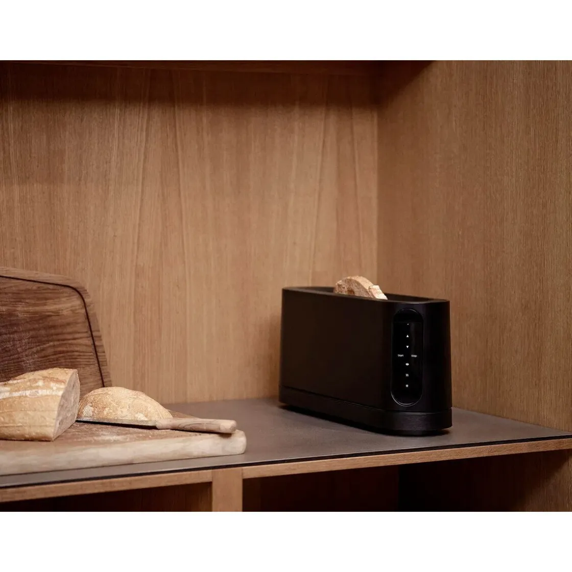 Toaster<Jacob Jensen Toaster Long Slot 41x11x20 cm schwarz