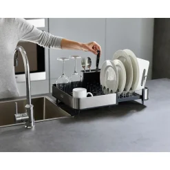 20 Jahre Tischwelt<Joseph Joseph Ausziehbares Geschirrabtropfgestell 35 cm Extend edelstahl