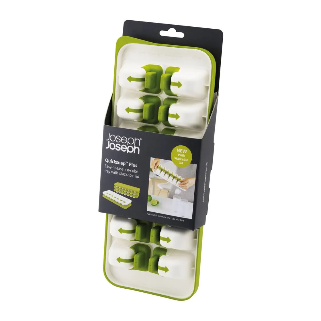 Neuheiten<Joseph Joseph Eiswürfelform 31 cm QuickSnap Plus grün