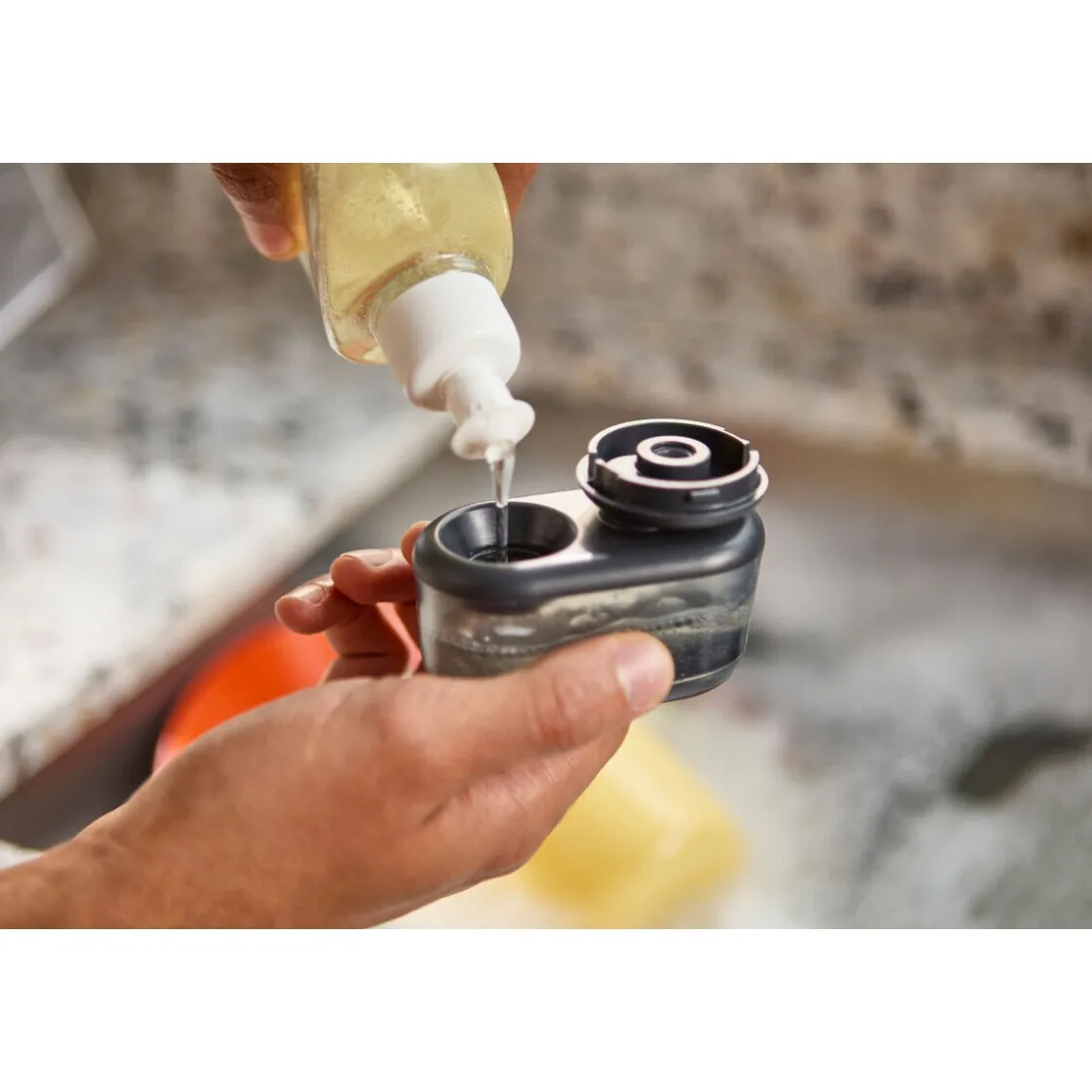 Joseph Joseph Handflächenspülbürste 2-tlg. SinkTech klar